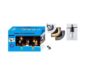 RIXME ΓΙΡΛΑΝΤΑ ΠΡΙΖΑΣ 15m 16 ΛΑΜΠΤΗΡΕΣ RGB & ΚΙΤΡΙΝΟ ΧΡΩΜΑ RZ-5318