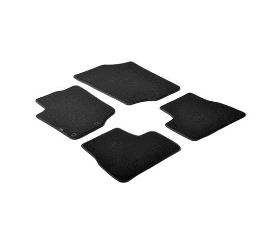 ΠΑΤΑΚΙΑ EXECUTIVE ΜΟΚΕΤΑ ΓΙΑ PEUGEOT 207 CC 2D 03/2007-2014 / PEUGEOT 207 3D / 5D 05/2006-11/2012 / PEUGEOT 207 SW 07/2007-12/2013 / PEUGEOT 207 Plus 3D / 5D 2013-2014 ΣΕ ΜΑΥΡΟ ΧΡΩΜΑ ME ΚΟΥΜΠΩΜΑΤΑ LAMPA - 4 ΤΕΜ.