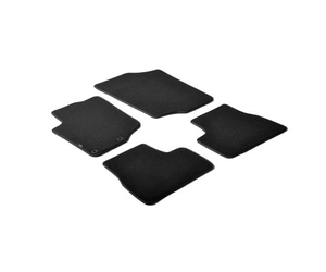 ΠΑΤΑΚΙΑ EXECUTIVE ΜΟΚΕΤΑ ΓΙΑ PEUGEOT 207 CC 2D 03/2007-2014 / PEUGEOT 207 3D / 5D 05/2006-11/2012 / PEUGEOT 207 SW 07/2007-12/2013 / PEUGEOT 207 Plus 3D / 5D 2013-2014 ΣΕ ΜΑΥΡΟ ΧΡΩΜΑ ME ΚΟΥΜΠΩΜΑΤΑ LAMPA - 4 ΤΕΜ.