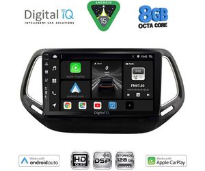 DIGITAL IQ BXF 7278_CPAA (10inc) MULTIMEDIA TABLET for JEEP COMPASS mod. 2016-2021
