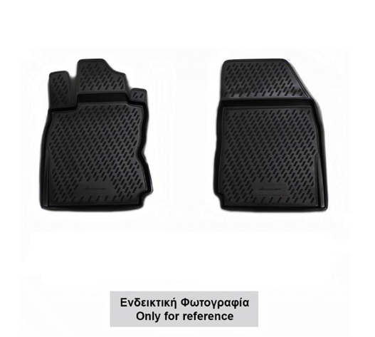 ΠΑΤΑΚΙΑ ΣΕ ΣΚΑΦΗ TPE ΛΑΣΤΙΧΟ ΓΙΑ NISSAN NP300 MANUAL 2016+  ΣΕ ΜΑΥΡΟ ΧΡΩΜΑ NOVLINE - 2 ΤΕΜ.