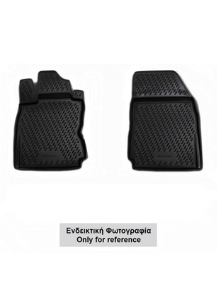 ΠΑΤΑΚΙΑ ΣΕ ΣΚΑΦΗ TPE ΛΑΣΤΙΧΟ ΓΙΑ NISSAN NP300 MANUAL 2016+  ΣΕ ΜΑΥΡΟ ΧΡΩΜΑ NOVLINE - 2 ΤΕΜ.