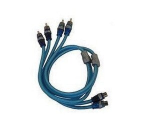 RCA Y Adaptor triple shielded double split cable 1F-2M, 2x0.3m Necom SI-R2Y HI END ΖΕΥΓΟΣ