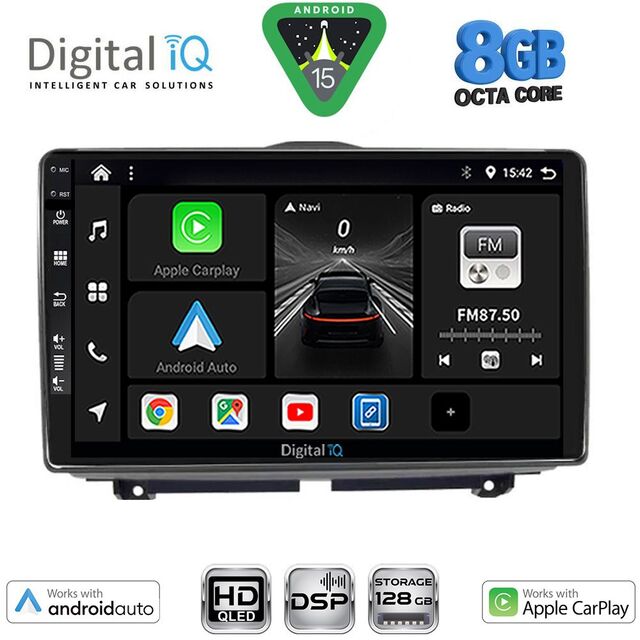 DIGITAL IQ BXF 18338_CPAA (9inc) MULTIMEDIA TABLET for LADA GRANTA mod. 2012-2026