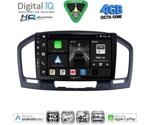 DIGITAL IQ BXK 19491BL_CPAA (9inc) MULTIMEDIA TABLET for OPEL INSIGNIA  mod.2008-2013 (BLACK)