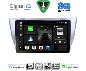 DIGITAL IQ BXK 20345SL_CPAA (10inc) MULTIMEDIA TABLET for LEXUS RX 300 – 400 mod. 2003-2008