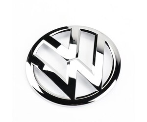 Σήμα πλαστικό χρωμίου αυτοκόλλητο 7cm - Vw