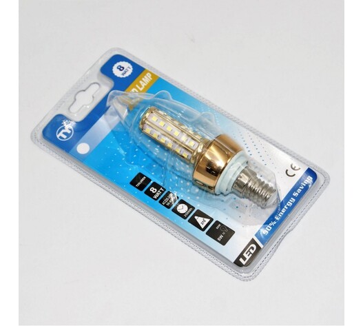 LED ΛΑΜΠΑ E14 8W 720Lm 6000K LI-LA-6619