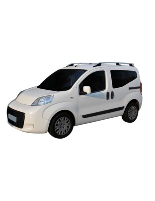 ΜΠΑΡΕΣ ΟΡΟΦΗΣ ΓΙΑ CITROEN NEMO 2008+ /PEUGEOT BIPPER 2008+ / FIAT FIORINO 2008+ ΠΑΡΑΛΛΗΛΕΣ ΑΛΟΥΜΙΝΙΟΥ 2 ΤΕΜ. ΑΣΗΜΙ
