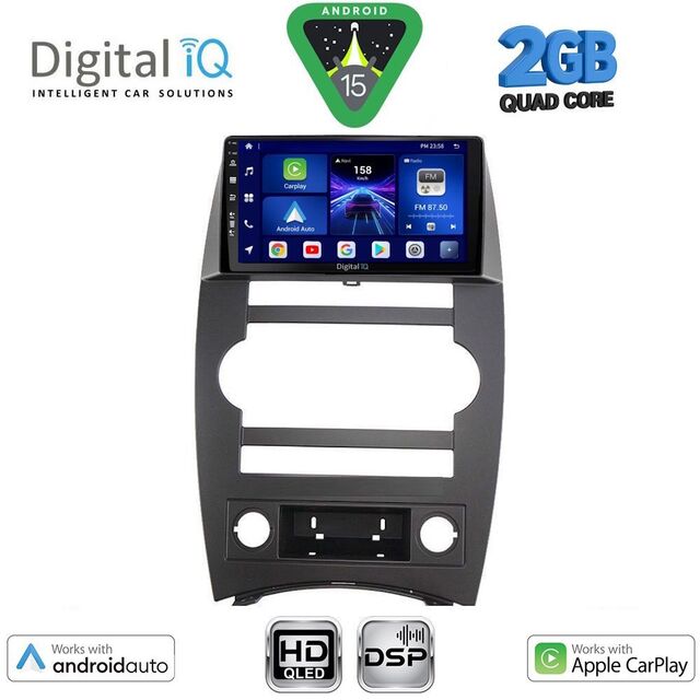 DIGITAL IQ BXC 3274_CPAA (9inc) MULTIMEDIA TABLET for JEEP COMMANDER mod. 2007-2009