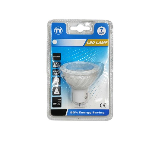 ΛΑΜΠΑ LED 7W ΨΥΧΡΟ ΦΩΣ GU5.3-7W