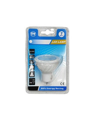 ΛΑΜΠΑ LED 7W ΨΥΧΡΟ ΦΩΣ GU5.3-7W