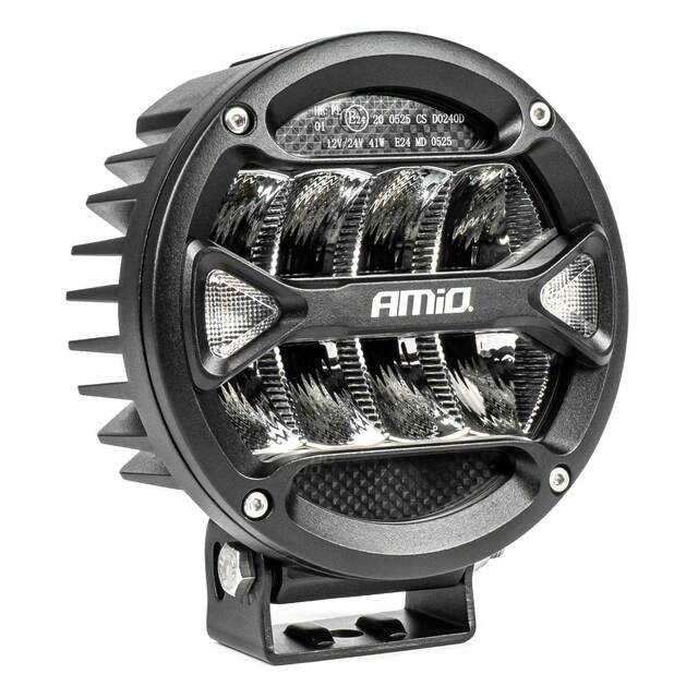 Amio - ΠΡΟΒΟΛΕΑΣ ΟΔΗΓΗΣΗΣ ΣΤΡΟΓΓΥΛΟΣ IP67 3600lm 10-30V - 41W - 6000K - 9 LED - 146x146x82mm - 1 ΤΕΜ. (03869/AM)