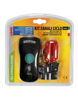 ΣΕΤ ΦΩΤΑ ΠΟΔΗΛΑΤΟΥ KRYPTON ΜΕ 3 LED - 2 ΤΕΜ.
