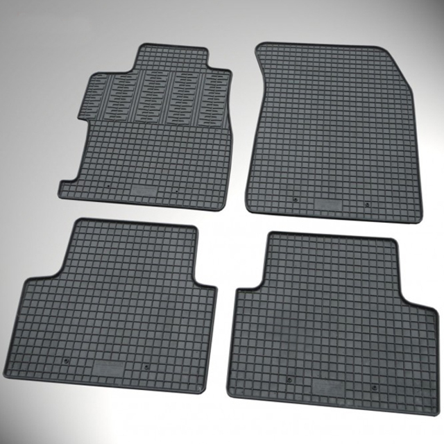 Cik - ΠΑΤΑΚΙΑ ΑΥΤΟΚΙΝΗΤΟΥ ΑΠΟ ΛΑΣΤΙΧΟ ΓΙΑ CHEVROLET TRAX 2013-2015 / OPEL MOKKA 2012-2016 ΣΕ ΜΑΥΡΟ ΧΡΩΜΑ ΜΕ ΚΟΥΜΠΩΜΑΤΑ - 4 ΤΕΜ. (RM.OP.0008/CK)