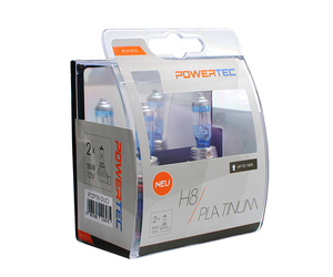H8 12V 35W 3.250K +130% PGJ19-1 POWERTECK PLATINUM 2ΤΕΜ. M-TECH