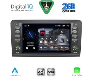 DIGITAL IQ MSF 316_CPA (8" DECK) MULTIMEDIA SYSTEM for MERCEDES ML (W164) – GL (X164) mod. 2005-2012