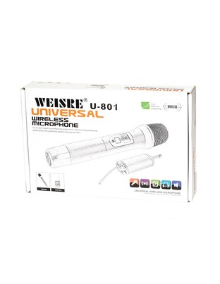 ΑΣΥΡΜΑΤΟ ΜΙΚΡΟΦΩΝΟ WEISRE U-801