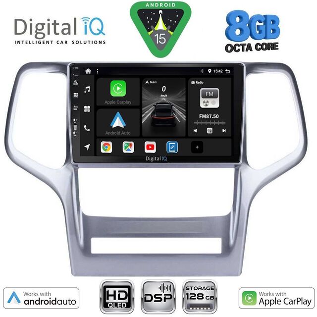 DIGITAL IQ BXF 18282_CPAA (9inc) MULTIMEDIA TABLET for JEEP GRAND CHEROKEE mod. 2011-2014