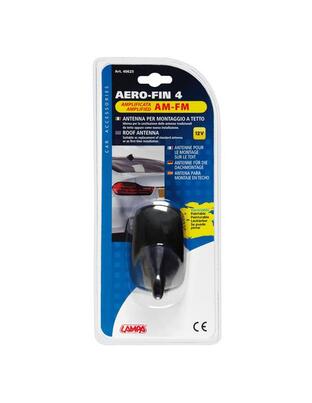 ΚΕΡΑΙΑ ΚΑΡΧΑΡΙΑΣ AERO-FIN 4 12V ΜΑΥΡΗ AM/FM ΜΕ ΕΝΙΣΧΥΤΗ ΣΗΜΑΤΟΣ 55x85x64mm