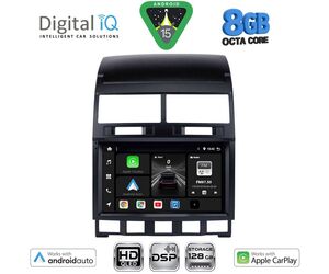 DIGITAL IQ BXF 18765_CPAA (9inc) MULTIMEDIA TABLET for VW TOUAREG mod. 2003-2011