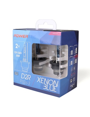 D2R 12V 35W P32d-3 6.500K POWERTEC XENON BLUE 2ΤΕΜ. M-TECH