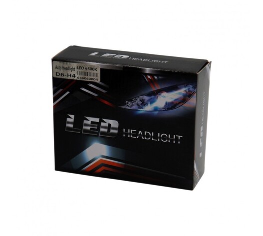 ΠΡΟΒΟΛΕΙΣ D6-H4 LED 6500K AU-D6-H4