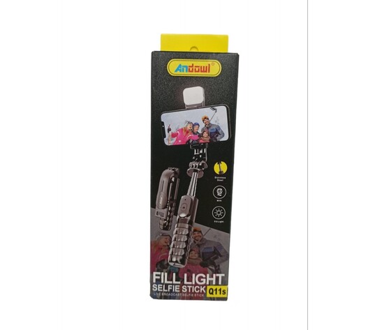 MINI SELFIE STICK ANDOWL ΜΕ ΕΝΣΩΜΑΤΩΜΕΝΟ ΦΩΣ Q11S