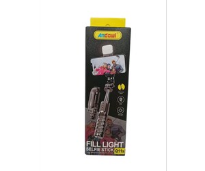 MINI SELFIE STICK ANDOWL ΜΕ ΕΝΣΩΜΑΤΩΜΕΝΟ ΦΩΣ Q11S