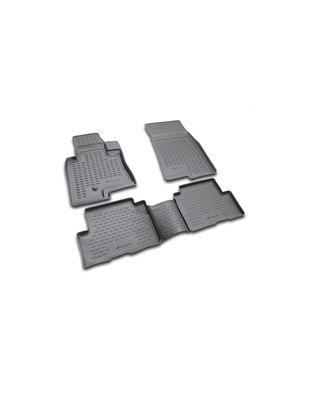 ΠΑΤΑΚΙΑ ΣΕ ΣΚΑΦΗ TPE ΛΑΣΤΙΧΟ ΓΙΑ MITSUBISHI PAJERO III 5D 1999-2006  ΣΕ ΜΑΥΡΟ ΧΡΩΜΑ NOVLINE - 4 ΤΕΜ.