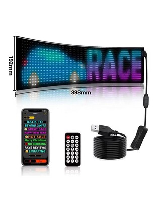 LED ΕΥΚΑΜΠΤΗ PANEL ΠΙΝΑΚΙΔΑ BLUETOOTH 192*898mm HW-04871