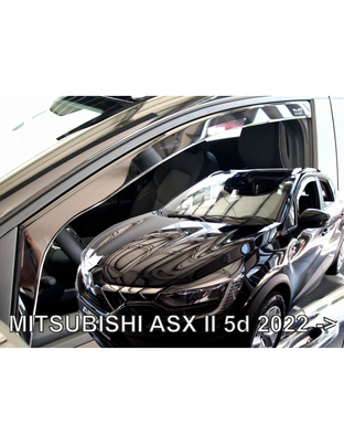ΑΝΕΜΟΘΡΑΥΣΤΕΣ ΓΙΑ MITSUBISHI ASX 5D 2022+ ?? ΣΕΤ ΑΥΤΟΚΙΝΗΤΟΥ ΑΠΟ ΕΥΚΑΜΠΤΟ ΦΙΜΕ ΠΛΑΣΤΙΚΟ HEKO - 4 ΤΕΜ.
