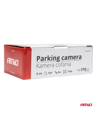 Amio - ΚΑΜΕΡΑ ΟΠΙΣΘΟΠΟΡΕΙΑΣ 12V LED ΜΕ NYΧΤΕΡΙΝΗ ΛΗΨΗ ΒΙΔΩΤΗ HD-310 - 1 TEM. (03530/AM)