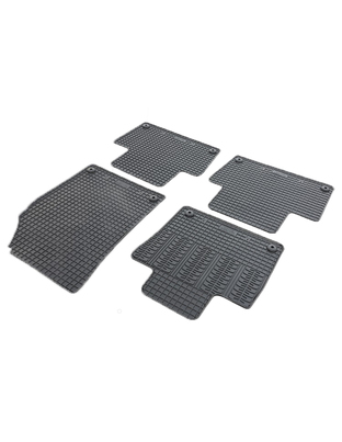 Cik - ΠΑΤΑΚΙΑ ΑΥΤΟΚΙΝΗΤΟΥ ΑΠΟ ΛΑΣΤΙΧΟ ΓΙΑ VOLVO XC90 2015+ ΣΕ ΜΑΥΡΟ ΧΡΩΜΑ ΜΕ ΚΟΥΜΠΩΜΑΤΑ - 4 ΤΕΜ. (RM.VO.0001/CK)