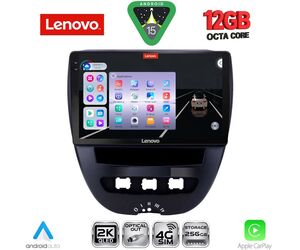 LENOVO SSZ 12707_CPA (10inc) MULTIMEDIA TABLET for CITROEN C1-PEUGEOT 107-TOYOTA AYGO mod. 2005-2014