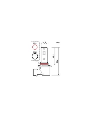 Lampa - LED Λάμπα Αυτοκινήτου Halo Venus Series HB3 / HB4 12V 10W Quick-Fit – Υψηλής Φωτεινότητας, Fanless Technology - 1 τεμ. (L5767.5)