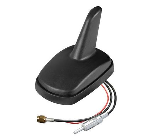 ΚΕΡΑΙΑ ΚΑΡΧΑΡΙΑΣ AERO-FIN 4 12V ΜΑΥΡΗ AM/FM/GPS ΜΕ ΕΝΙΣΧΥΤΗ ΣΗΜΑΤΟΣ 55x85x64mm