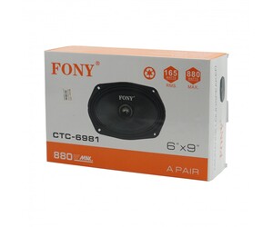 ΣΕΤ ΗΧΕΙΑ FONY 6''x9'' CTC-6981