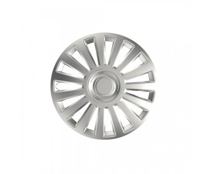 Amio - ΤΑΣΙΑ 13" HUBCAP LUXURY ΑΣΗΜΙ - ΣΕΤ 4 ΤΕΜ. ΣΕ ΚΟΥΤΙ (1037/AM)