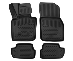 ΠΑΤΑΚΙΑ ΣΕ ΣΚΑΦΗ TPE ΛΑΣΤΙΧΟ ΓΙΑ MINI ONE F56 2014+  ΣΕ ΜΑΥΡΟ ΧΡΩΜΑ NOVLINE - 4 ΤΕΜ.