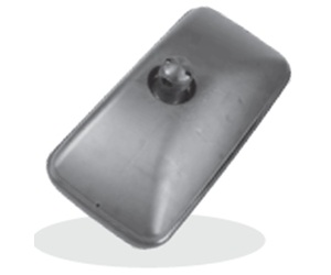 ΚΑΘΡΕΠΤΗΣ ΤΡΑΚΤΕΡ 377x189mm ΚΥΡΤΟΣ - ΒΑΣΗ 10-24mm