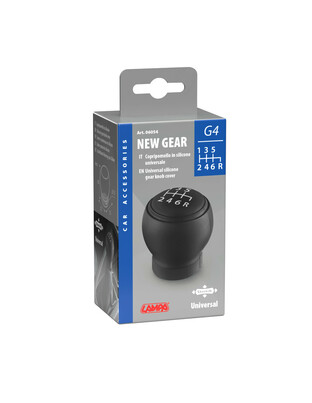 ΚΑΛΥΜΜΑ ΓΙΑ ΠΟΜΟΛΟ ΤΑΧΥΤΗΤΩΝ NEW GEAR G4 ΣΙΛΙΚΟΝΗΣ UNIVERSAL ΜΑΥΡΟ ΜΕ 6 ΤΑΧΥΤΗΤΕΣ LAMPA - 1 ΤΕΜ.