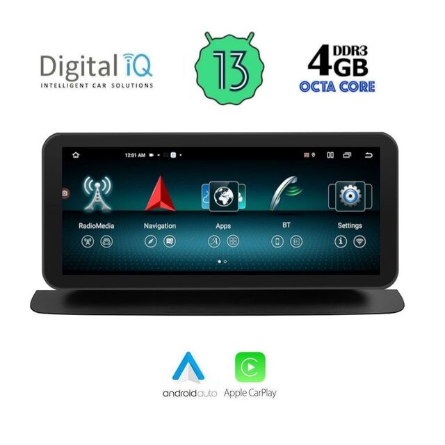 DIGITAL IQ TOP 10997_CPA (10.25inc) (NTG 4.5) MULTIMEDIA SYSTEM for MERCEDES ML (W166) mod. 2011-2019