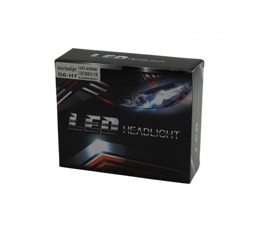 ΠΡΟΒΟΛΕΙΣ D6-H7 LED 6500K AU-D6-H7