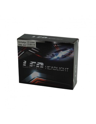 ΠΡΟΒΟΛΕΙΣ D6-H7 LED 6500K AU-D6-H7