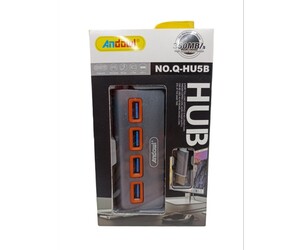 TYPE-C ΣΕ USB HUB 4 ΘΥΡΩΝ ANDOWL Q-HU5B