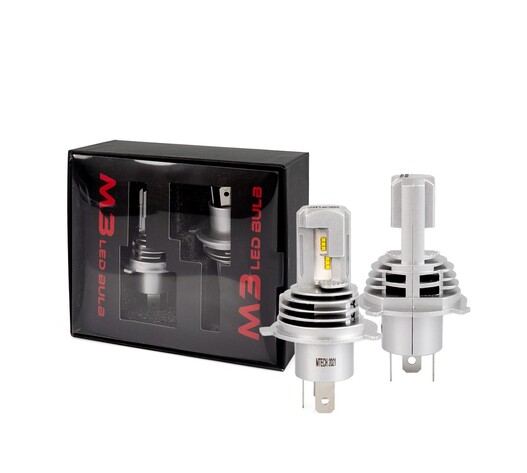H4 12>24V 6.500K 5.000lm 50W CSP1860 M3 LED LSAS SERIES KIT ΜΕ ΑΝΕΜΙΣΤΗΡΑΚΙ KIT M-TECH - 2 ΤΕΜ.