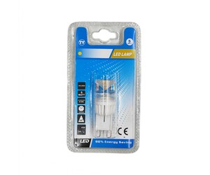 LED ΛΑΜΠΑ 5W ΘΕΡΜΟ ΦΩΣ G9-5W-3000K