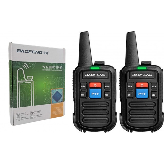 BAOFENG mini ΑΣΥΡΜΑΤΟΣ ΠΟΜΠΟΔΕΚΤΗΣ ΣΕΤ 2ΤΜΧ BF-C50