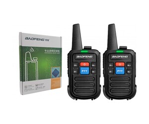 BAOFENG mini ΑΣΥΡΜΑΤΟΣ ΠΟΜΠΟΔΕΚΤΗΣ ΣΕΤ 2ΤΜΧ BF-C50
